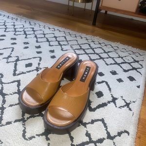 Simon Miller Toffee Heeled Sandals